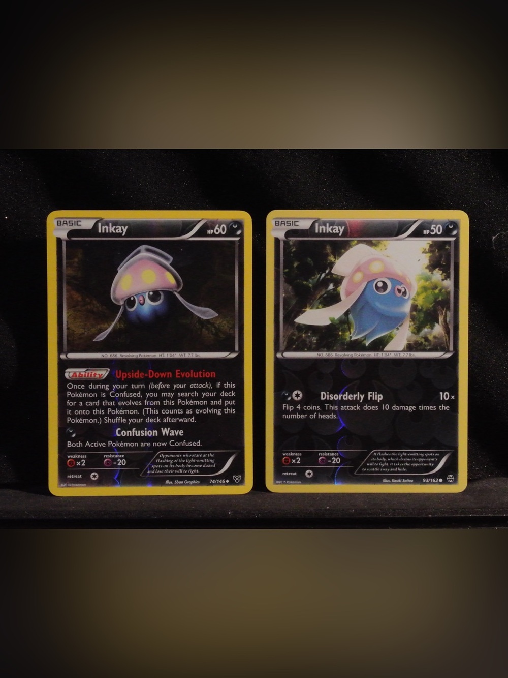 Pokemon Trading Cards Vintage Holo Inkay – Pokémon XY